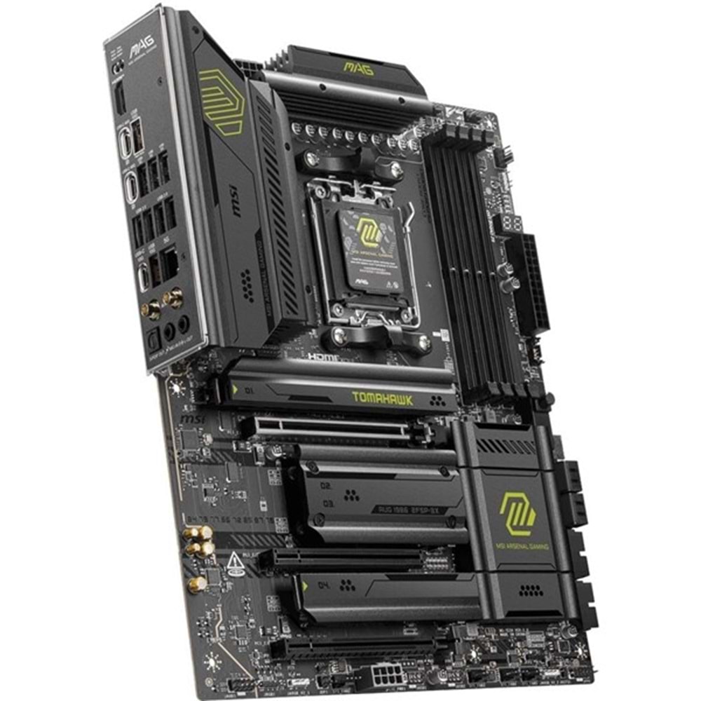 MSI MAG X870E TOMAHAWK DDR5 HDMI DP PCIe 16X v5.0 AM5 ATX