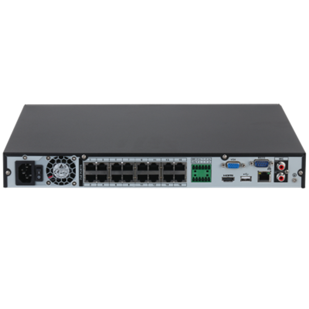 DAHUA 16kanal 12mp 2-diskli NVR Kayıt Cihazı NVR4216-16P-4KS3