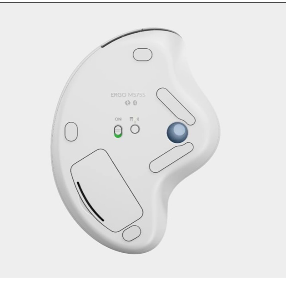 LOGITECH M575S Ergo Kablosuz Trackball Siyah Mouse 910-007029