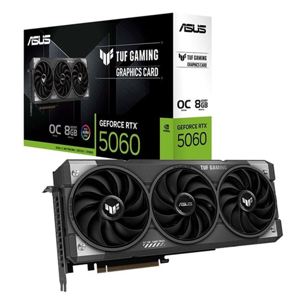 ASUS 8GB TUF GAMING RTX5060-O8G GDDR7 128bit HDMI DP PCIe 5.0