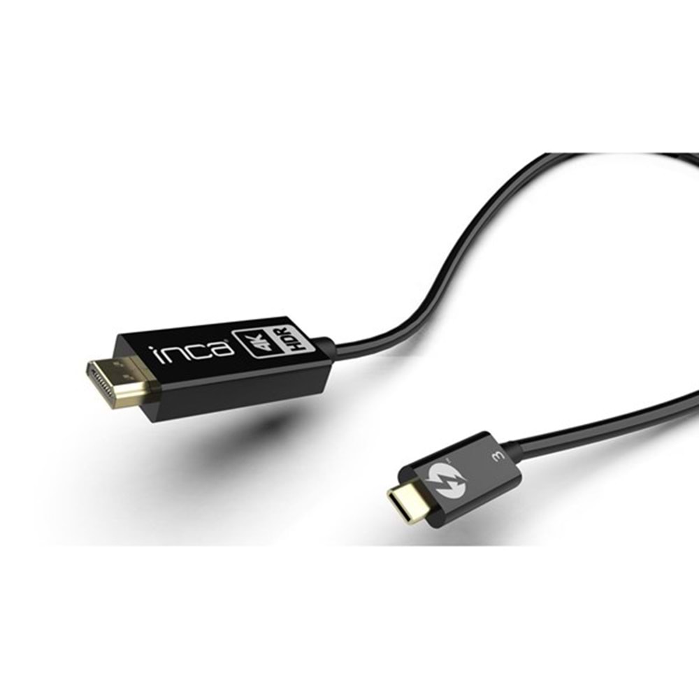 INCA 1.8metre ITCH-30 TYPE-C-HDMI Görüntü Kablosu 4K 60Hz