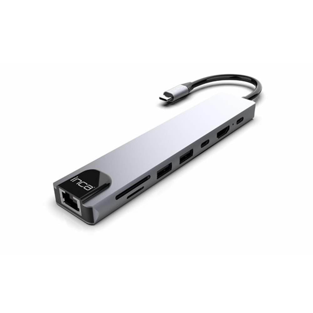 INCA ITPC-7T Gigabit TypeC Ethernet Çoklayıcı Hub