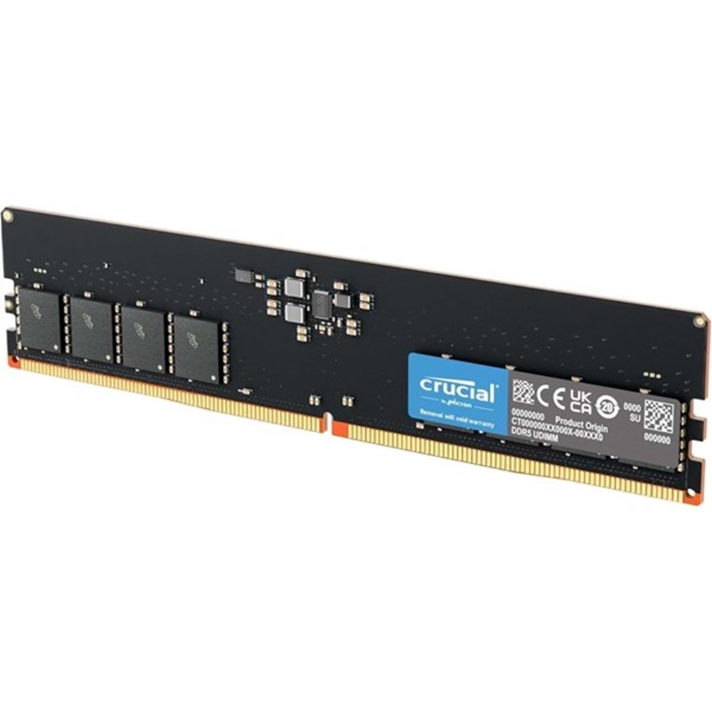 CRUCIAL 16GB DDR5 5600MHZ CL46 PC RAM VALUE CT16G56C46U5