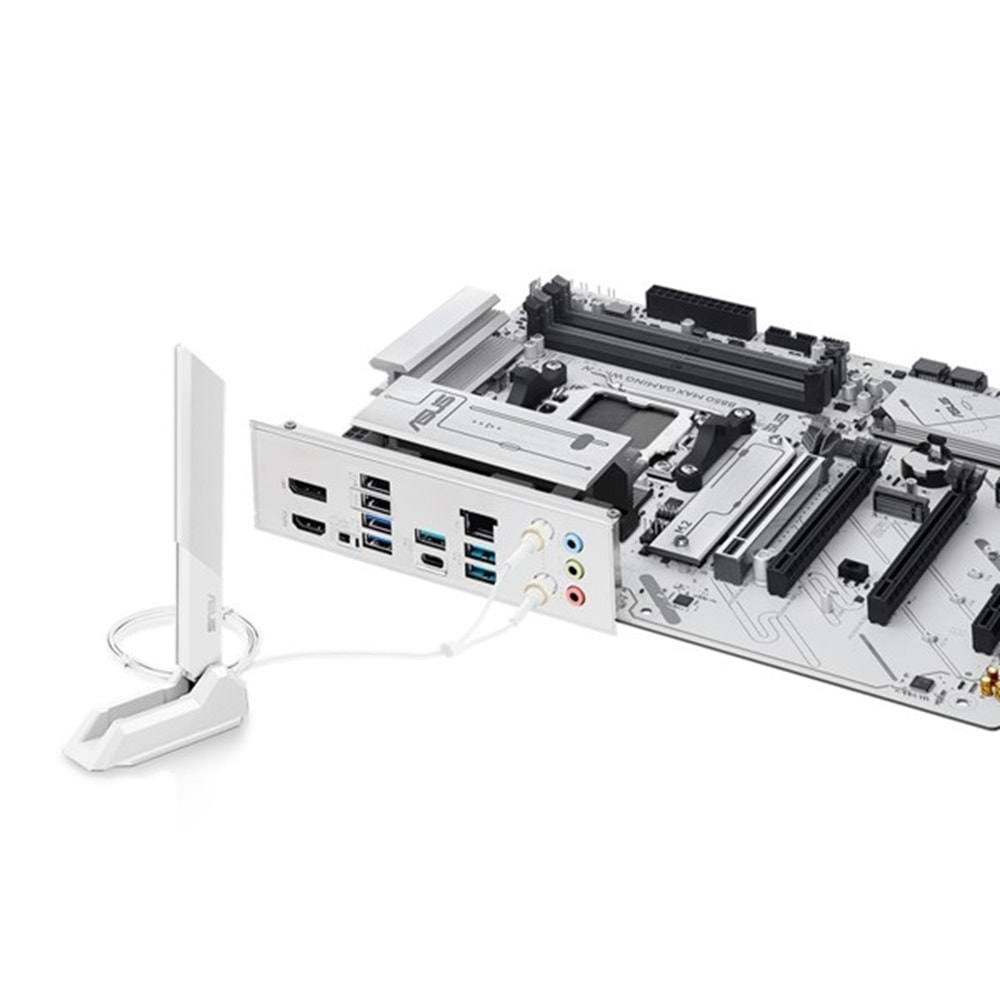 ASUS B850 MAX GAMING WIFI6E DDR5 HDMI DP PCIE 5.0 AM5 ATX