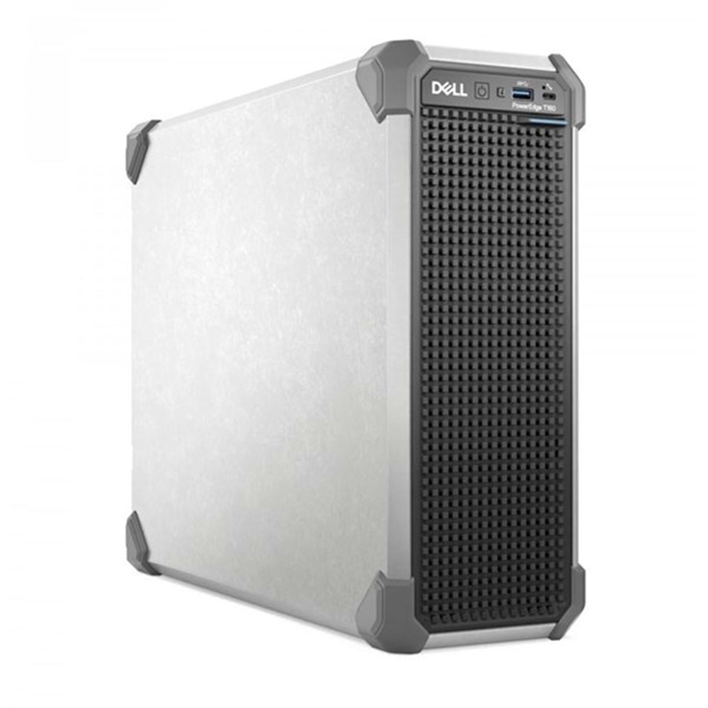 DELL T160 PET160SPL1 E2414 16GB DDR5 UDIMM- 2TB SATA- 300w 5U Tower Sunucu