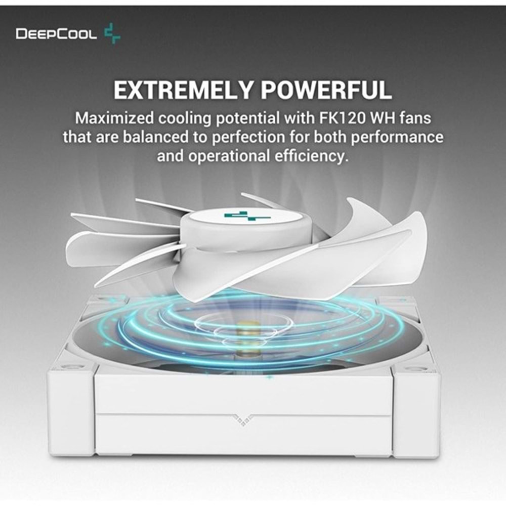 DEEPCOOL 240mm LT520-WH ARGB Sıvı Soğutmalı AM5-1700p İşlemci Fanı