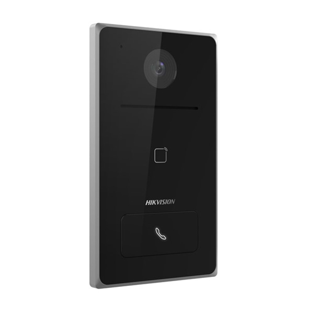 HIKVISION DS-KV6133-WME1 Görüntülü Kapı İstasyonu Dokunmatik Siyah