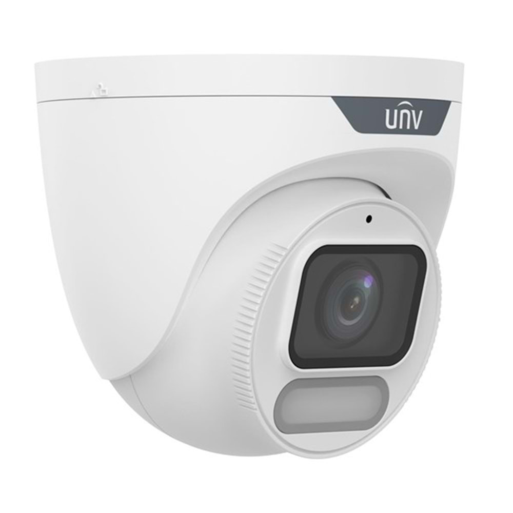 UNV 2MP Dome 2.8mm ColorHunter IP Kamera Sesli IPC3622LE-ADF28K-WP
