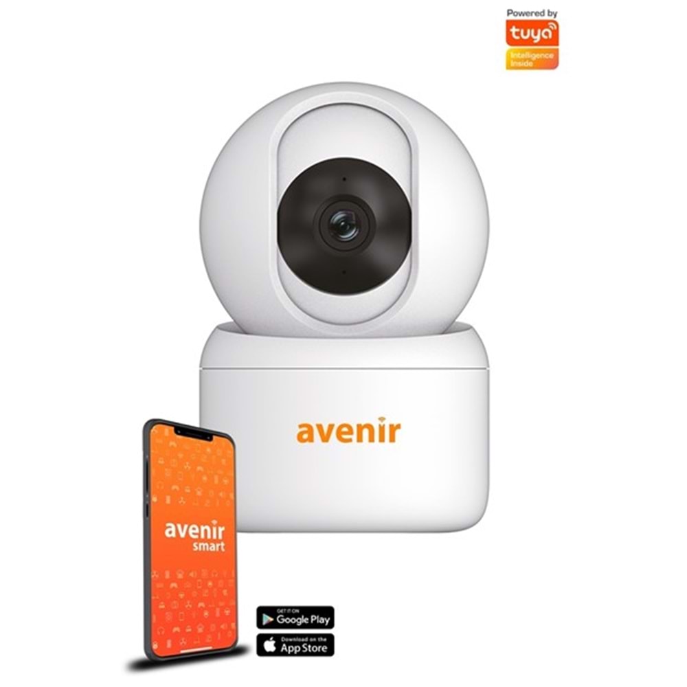 AVENIR 9MP 3Lensli PTZ Speed Dome 10x Optik Zoom Wıfı Kablosuz IP Kamera AV-M21A
