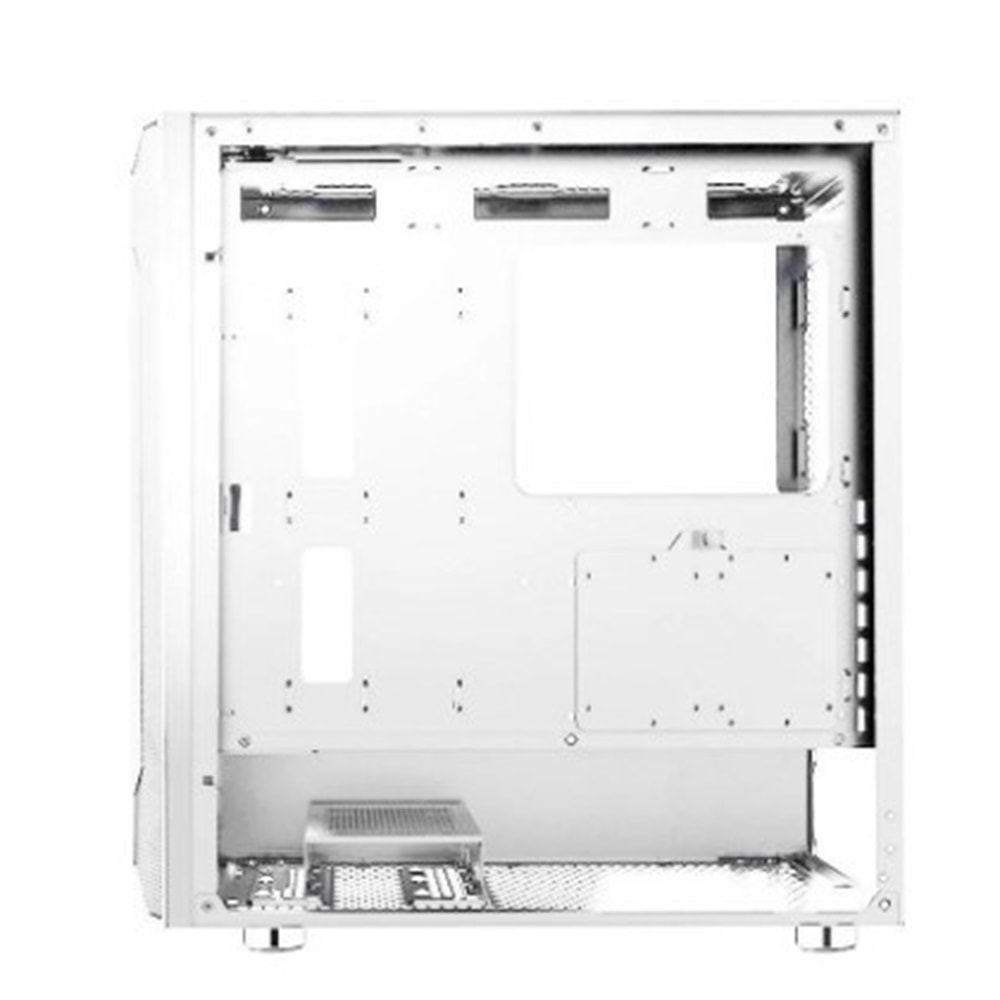 POWERBOOST 650W 80+ PB-P3701BW MESH GAMING ATX PC Kasası Beyaz