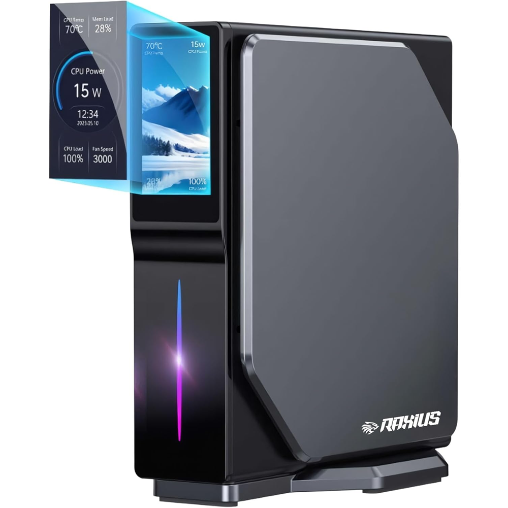 RAXIUS N150- 8GB RAM 512GB NVME O/B UHD FDOS MINI PC / MOMENTUM ND-I15A002