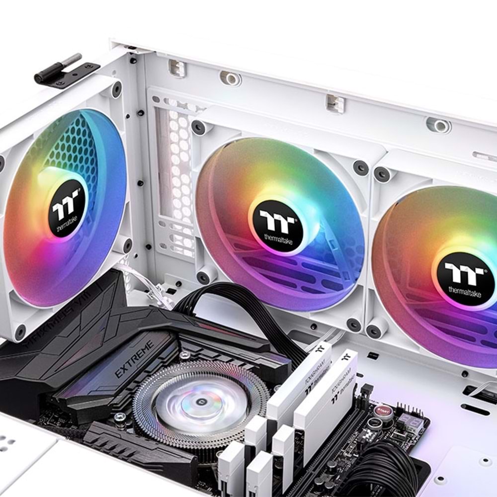 THERMALTAKE CT140 CL-F154-PL14SW-A ARGB Beyaz Fan Kiti 2-li Paket