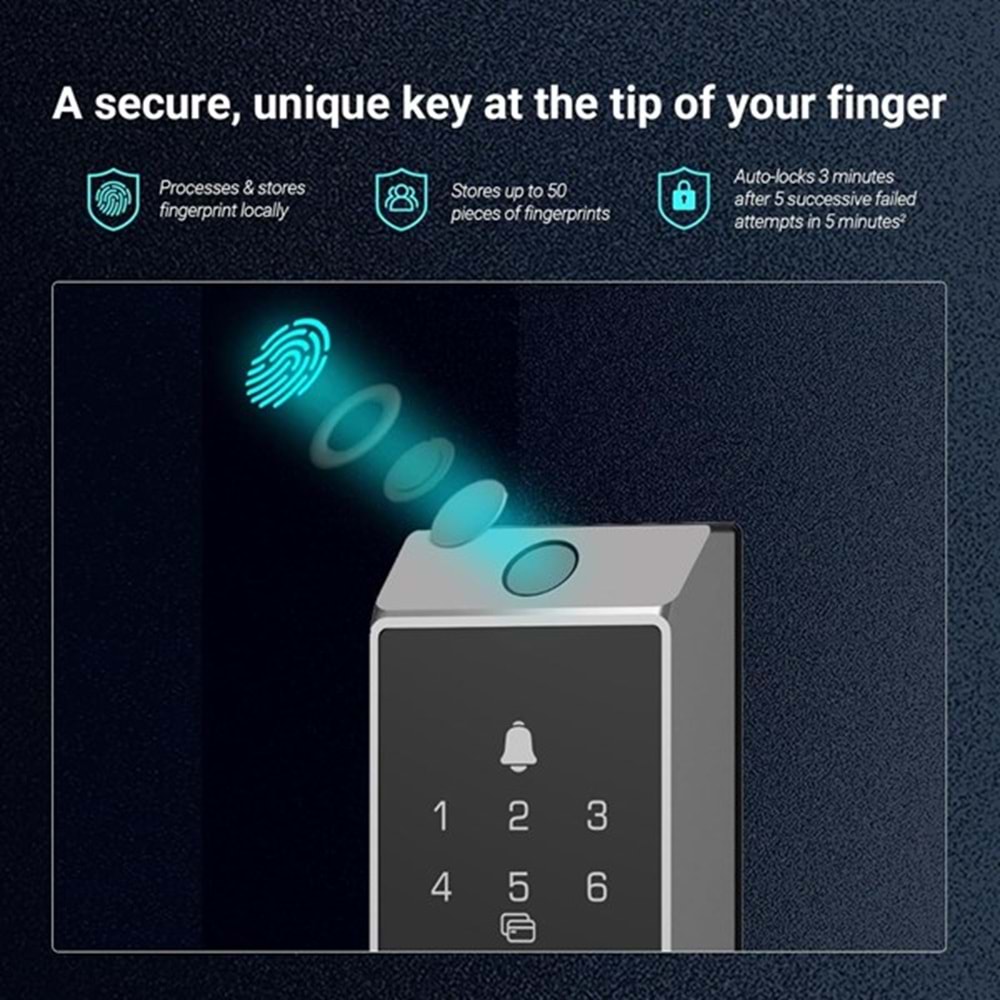 EZVIZ CS-DL04 Akıllı Kilit Çok İşlevli Tuş Takımı