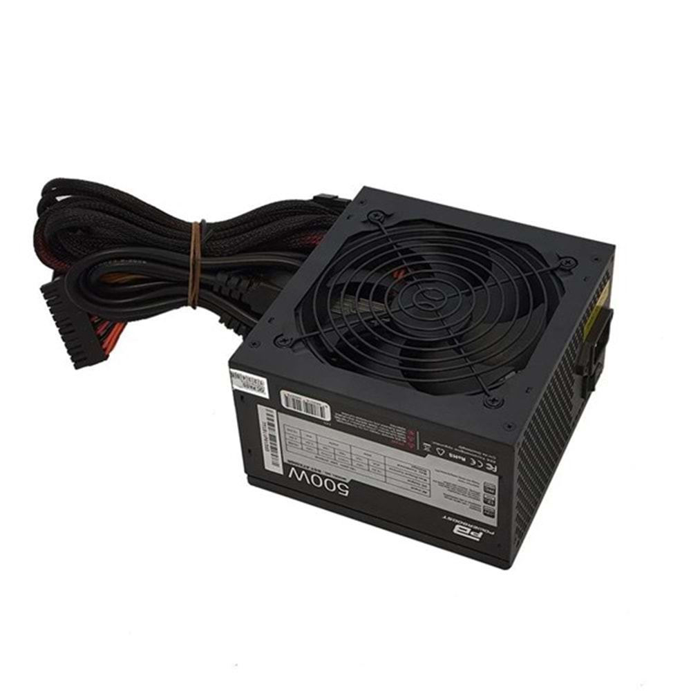 POWERBOOST 500W BST-500E 12cm Fanlı Power Supply