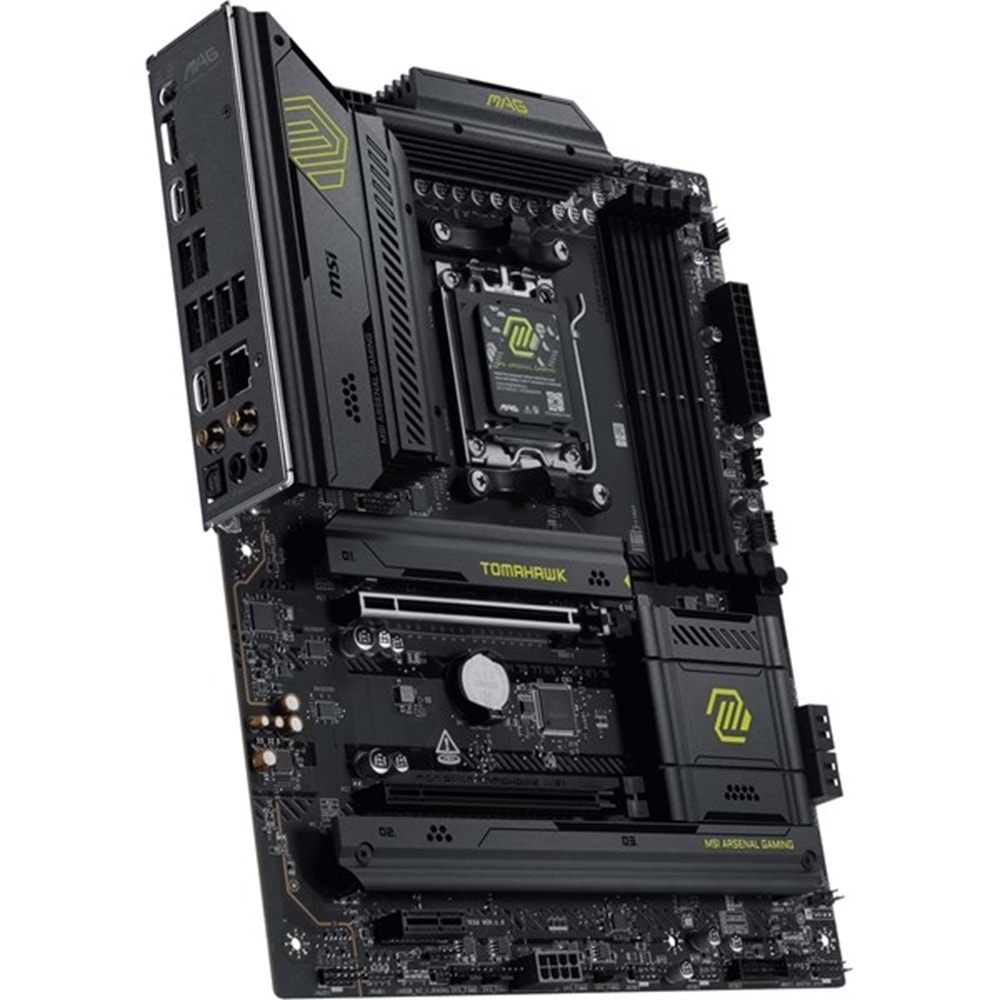 MSI MAG B850 TOMAHAWK WIFI7 DDR5 HDMI-USBC DP PCIE 5.0 AM5 ATX