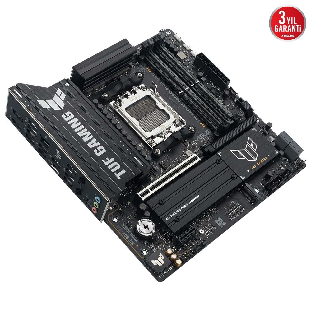 ASUS TUF GAMING B850M-PLUS WIFI7 DDR5 HDMI DP-TYPEC PCIE 5.0 AM5 mATX