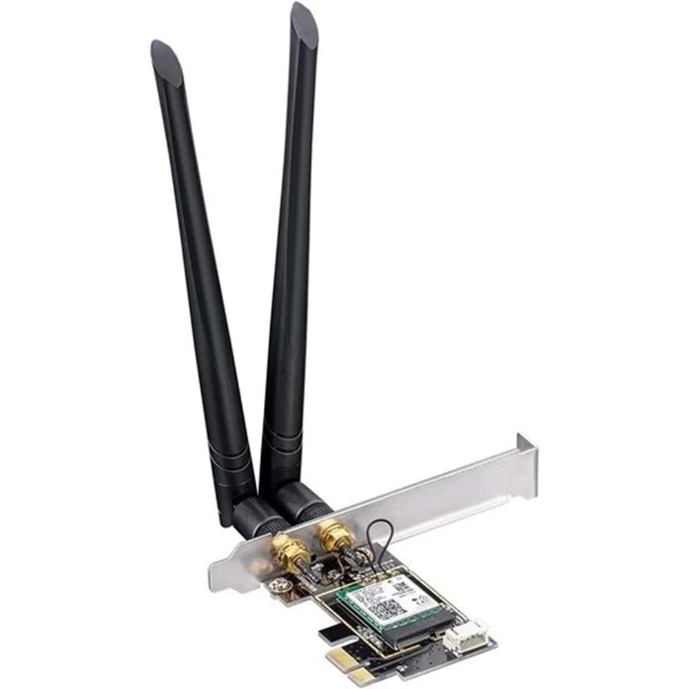 CUDY WE3000 AX5400 WIFI-6E Bluetooth PCI-E 5.3 Kablosuz Adaptör