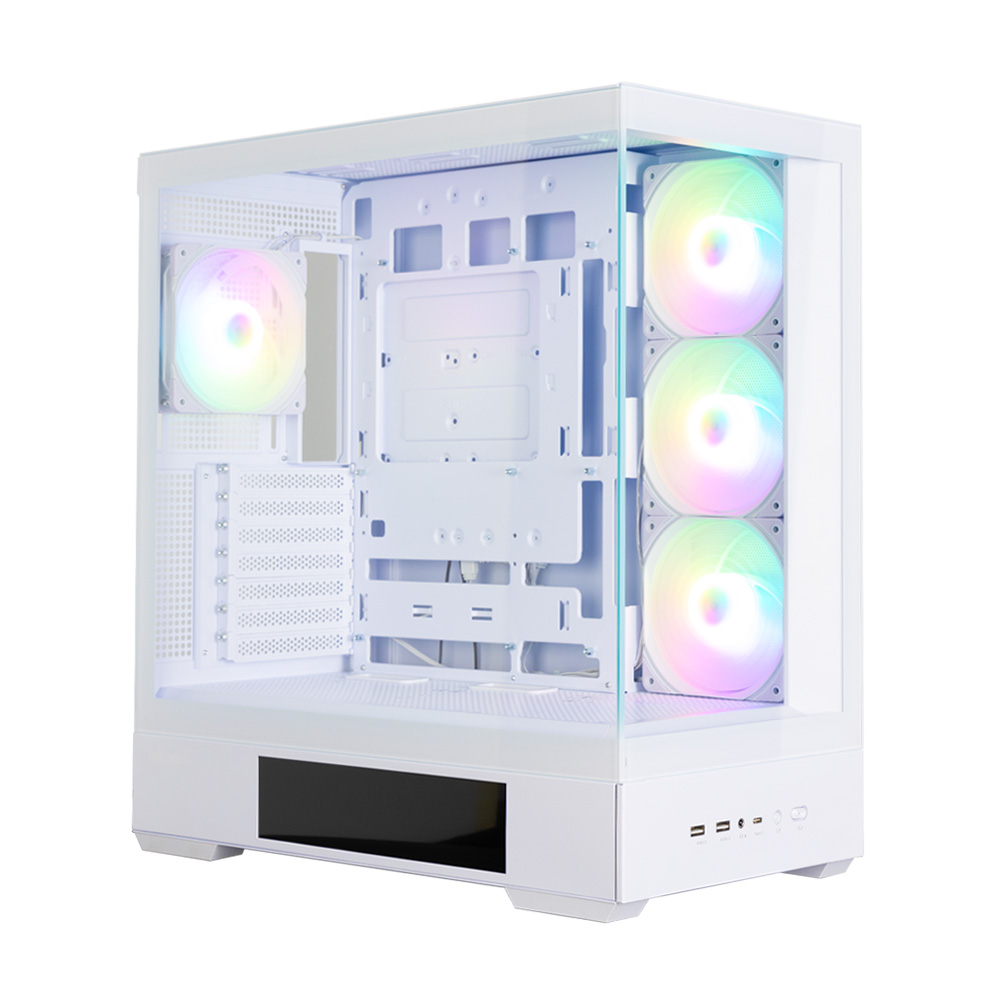 ZALMAN P40 DS WHITE Gaming Mit-Tower PC Kasası Beyaz