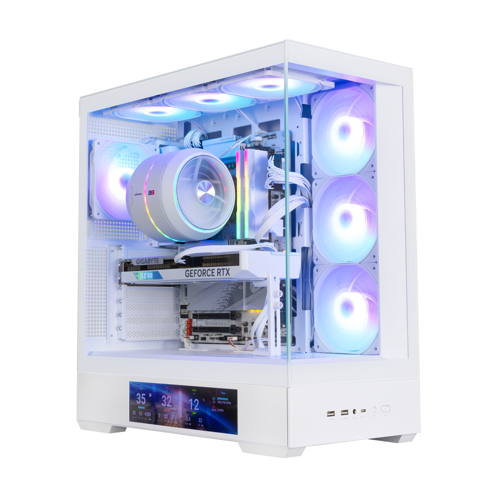 ZALMAN P40 DS WHITE Gaming Mit-Tower PC Kasası Beyaz