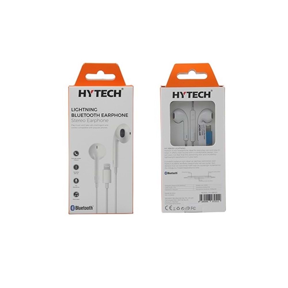 Hytech HY-XBK50 Beyaz Bluetooth Kulak içi Mikrofonlu Kulaklık