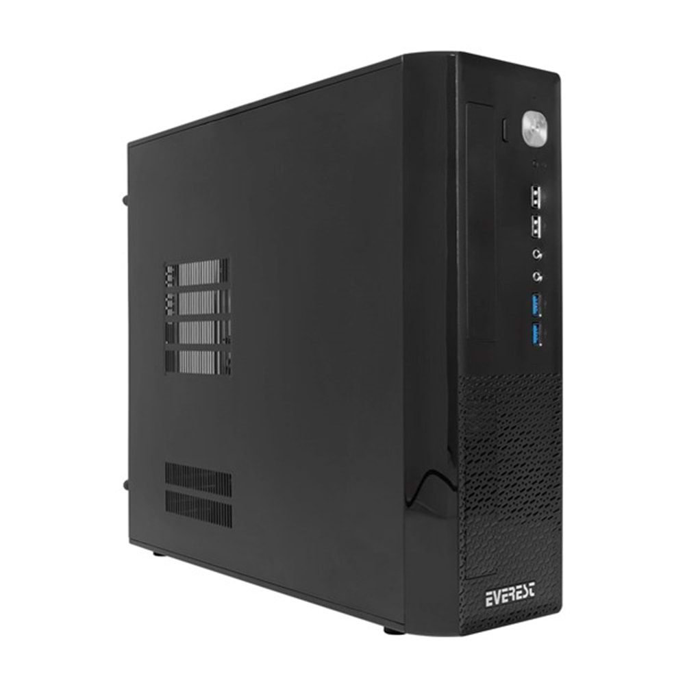 EVEREST TFX01 200W Siyah Slim PC Kasası