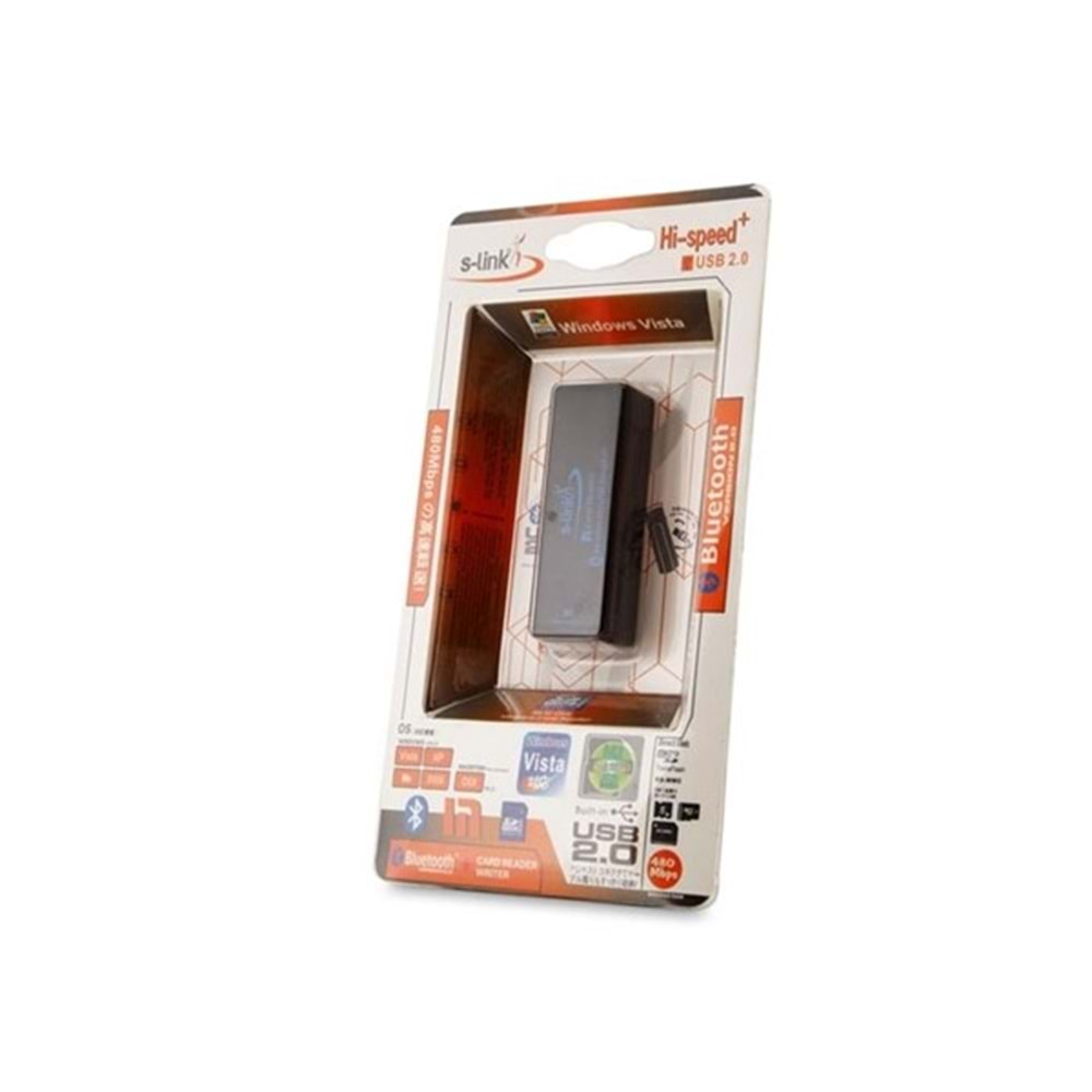 S-link SL-BC4043 Usb Harici Kart Okuyucu + Bluetooth