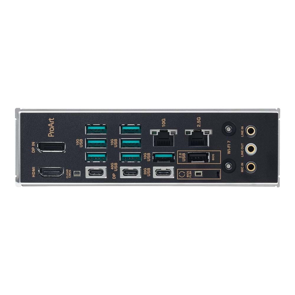 ASUS PROART X870E CREATOR WIFI-7 DDR5 HDMI DP PCIE 5.0 AM5 ATX