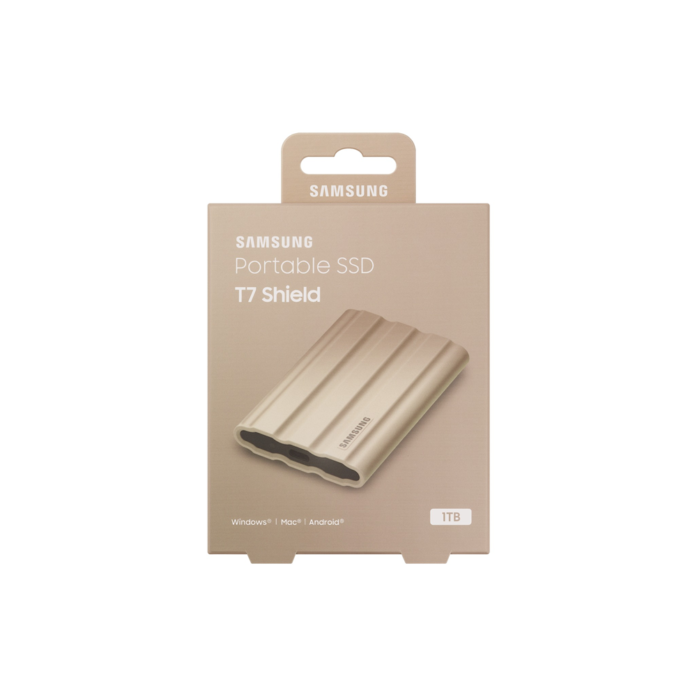 SAMSUNG 1TB T7 SHIELD MU-PE1T0K/WW SSD USB 3.2 Harici Disk