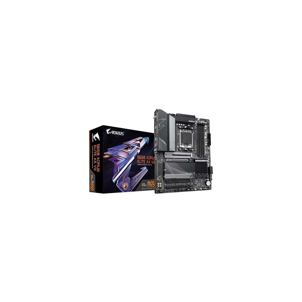 GIGABYTE AORUS ELITE AX v2 B650 DDR5 HDMI DP PCIE 4.0 AM5 ATX