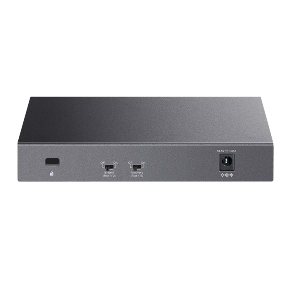 TP-LINK 8port PoE 62w Gigabit Yönetilemez Switch LS108GP