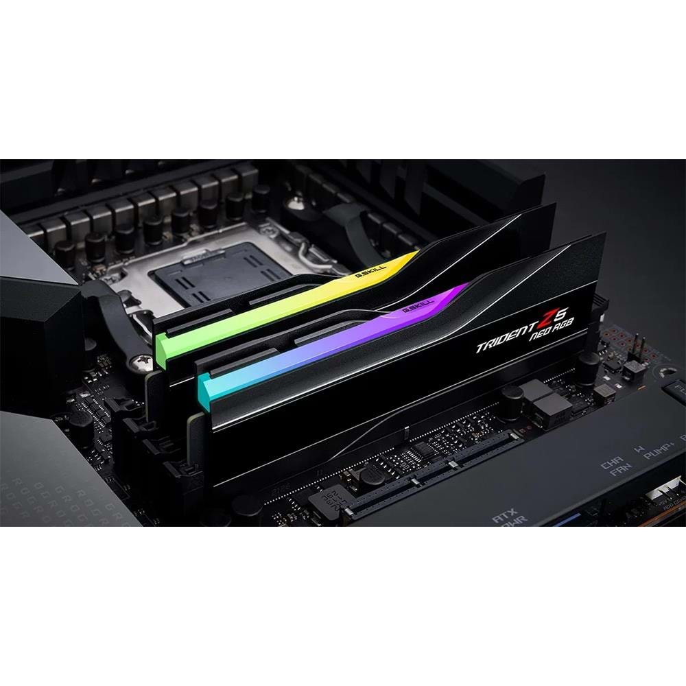 GSKILL 64GB (2X 32GB) DDR5 6000MHZ CL32 DUAL KIT RGB PC RAM TRIDENT Z5 NEO F5-6000J3238G32GX2-TZ5NR