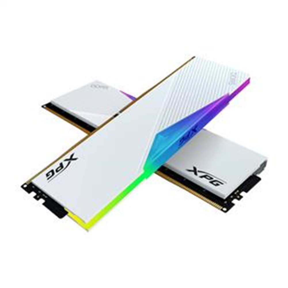 XPG 32GB (2X 16GB) DDR5 6000MHZ CL32 DUAL KIT RGB PC RAM LANCER AX5U6000C3016G-DCLARWH