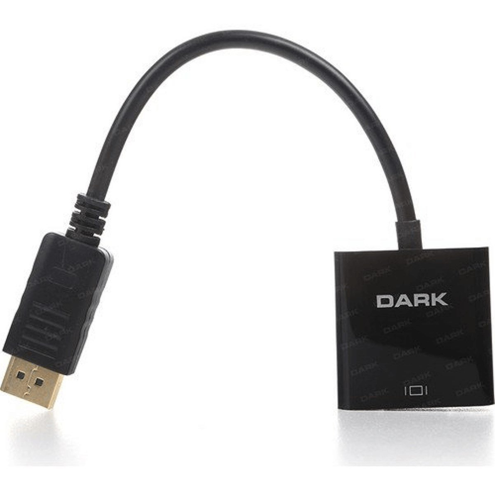 DARK DK-HD-ADPXVGA 0.15metre DP-VGA (D) Görüntü Adaptörü Siyah 