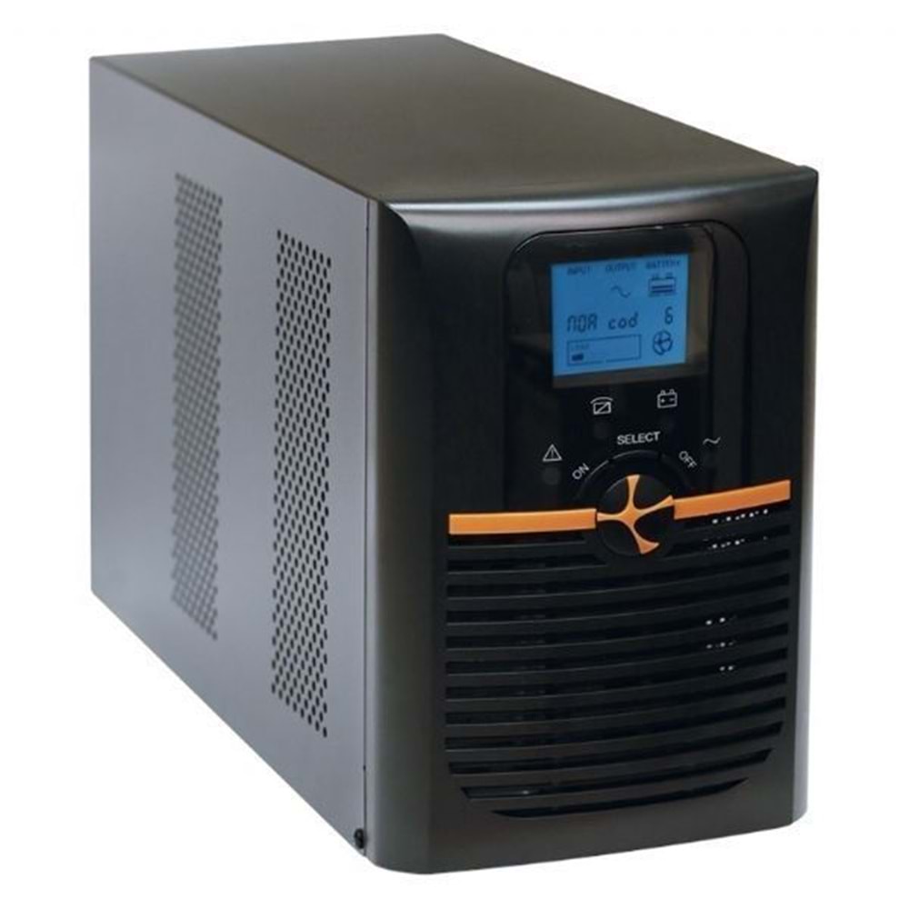 TUNÇMATİK 1kva Newtech Pro II X9 1/1F Online Ups 12v 9amper