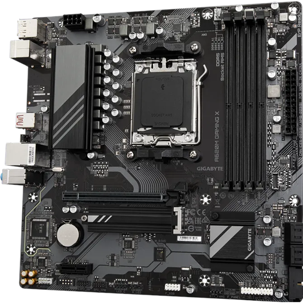 GIGABYTE A620M GAMING X DDR5 HDMI-DP PCIE 5.0 AM5 mATX