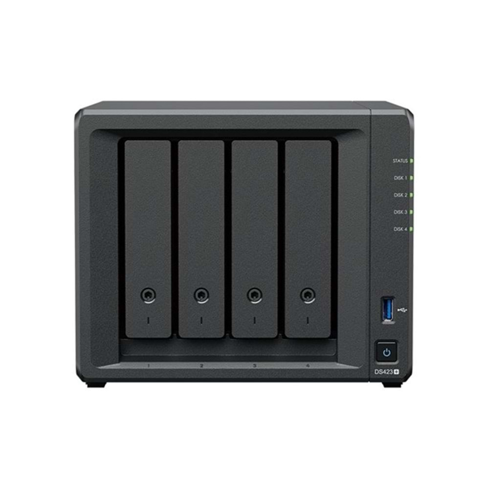 SYNOLOGY DS423 PLUS 6G CELERON QC- 6GB RAM- 4-diskli Nas Server (Disksiz)