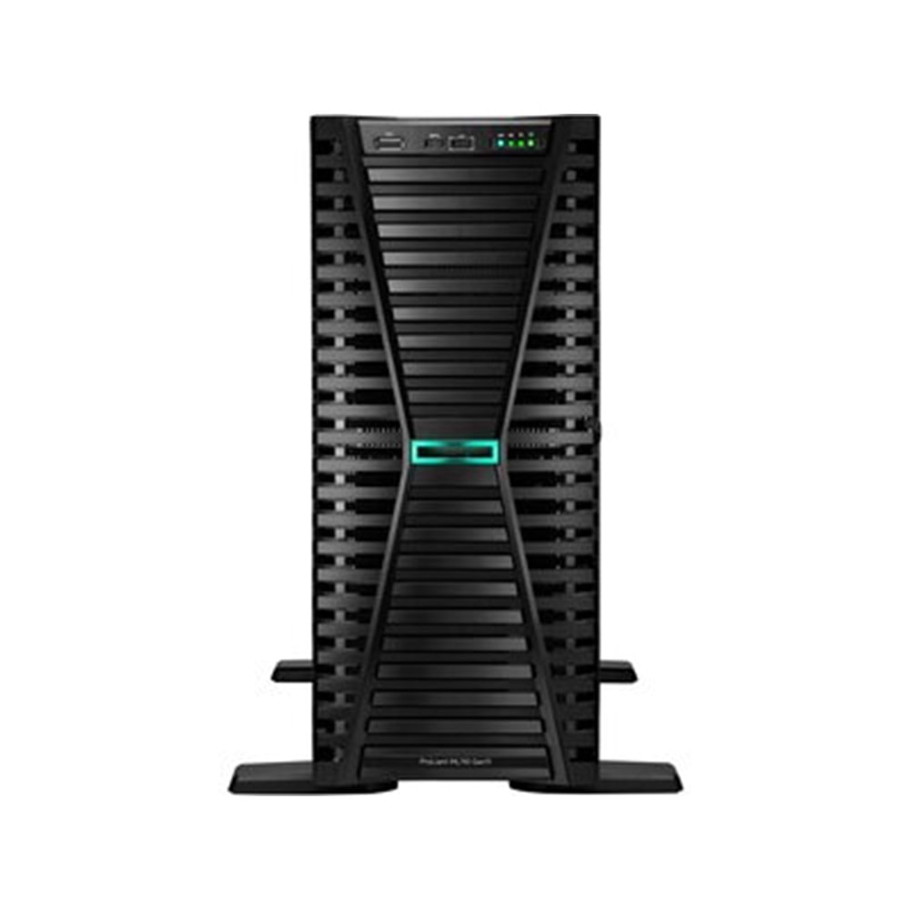 HPE PROLIANT ML110 G11 P81774-425 XEON 3508U-128GB DDR5 RDIMM-2X480GB+2X1.92TB SSD-2x1000w Tower Sunucu