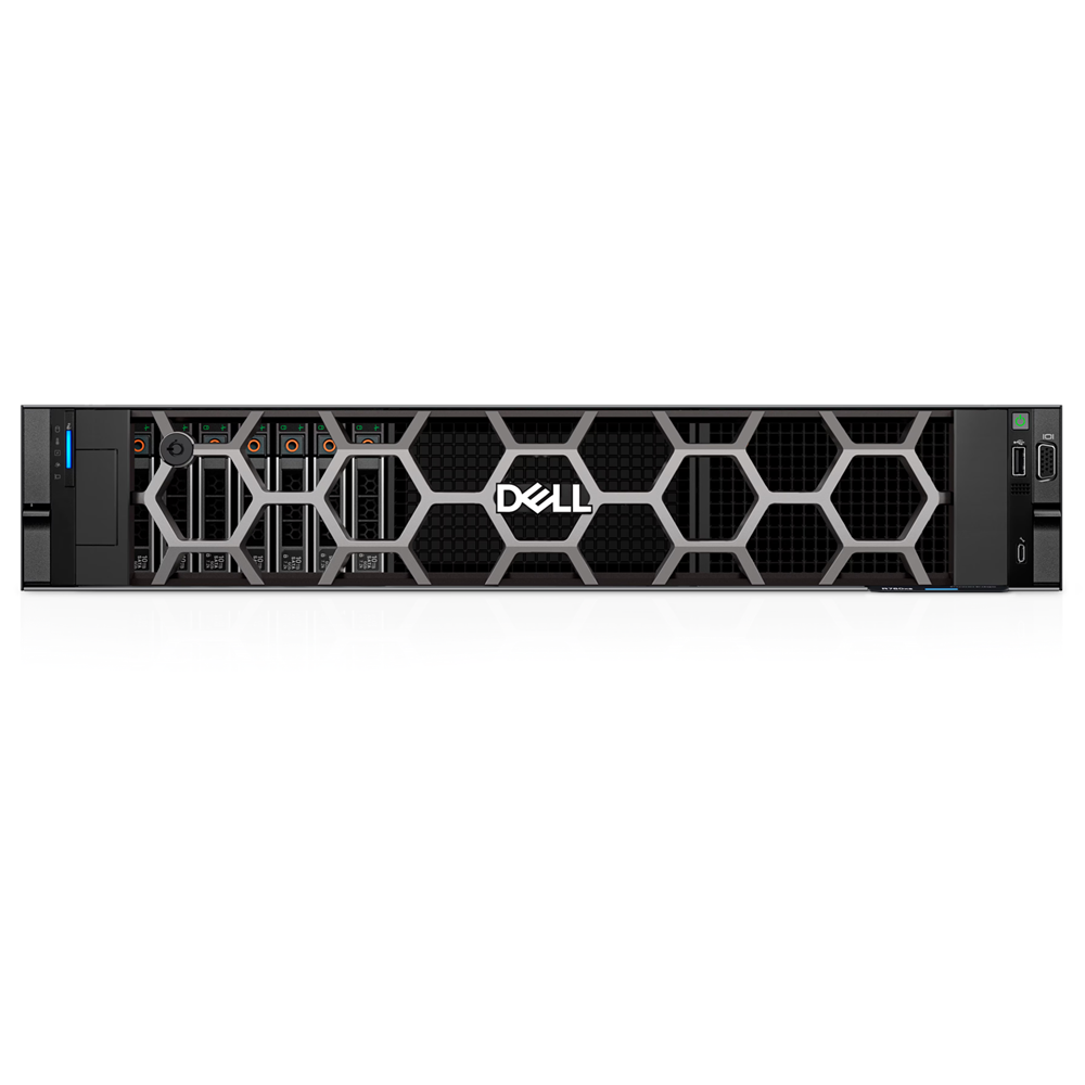 DELL POWEREDGE R760XS SPL2 SILVER 4510-64GB DDR5 RDIMM-480GB+4X1.92TB SSD-2x1100w Rack Sunucu
