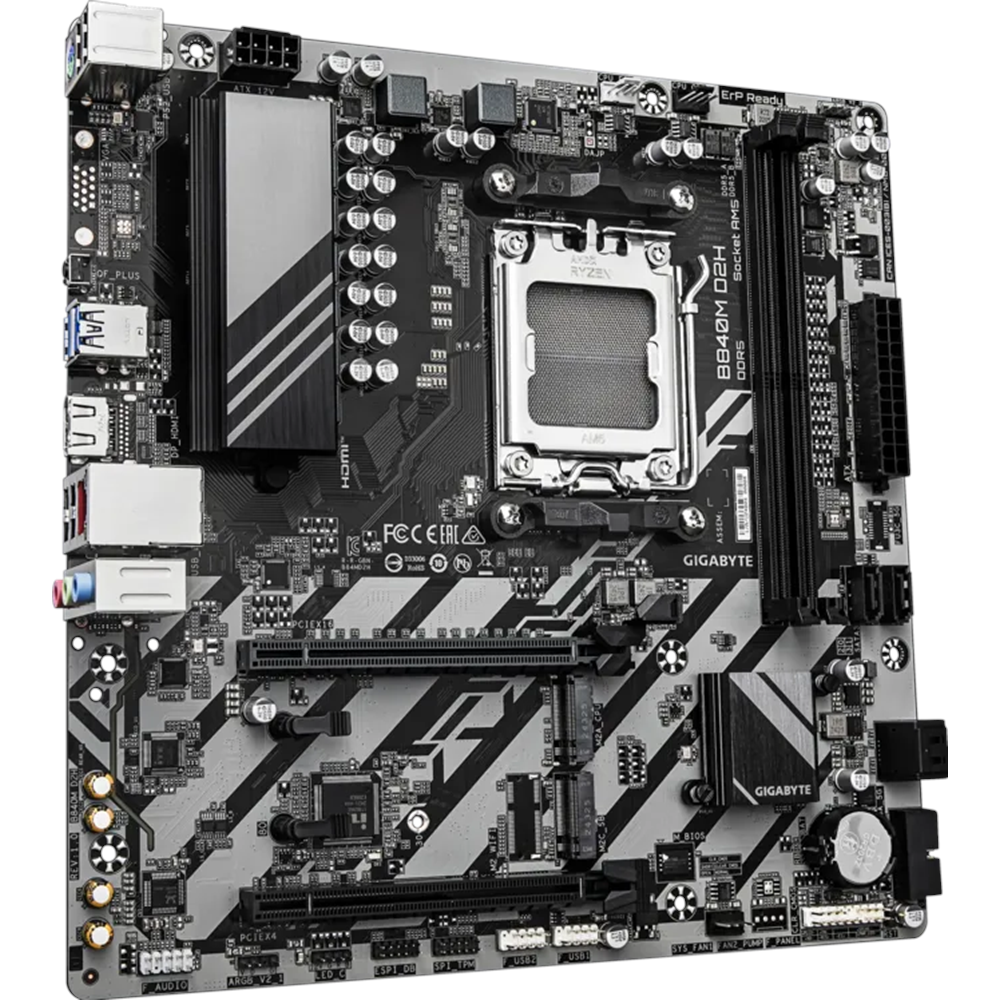 GIGABYTE B840M-D2H DDR5 HDMI-DP PCIE 5.0 AM5 mATX