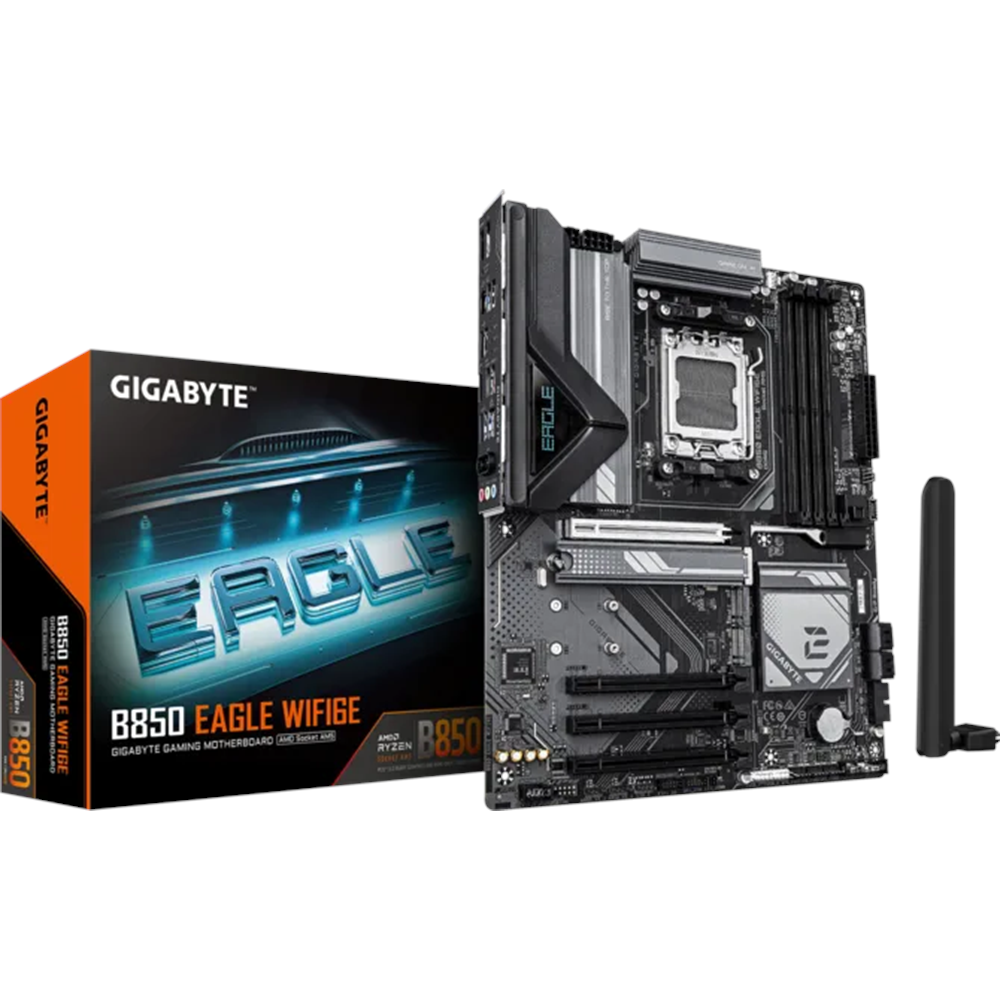 GIGABYTE B850 EAGLE WIFI6E DDR5 HDMI-DP TYPEC PCIE 5.0 AM5 ATX
