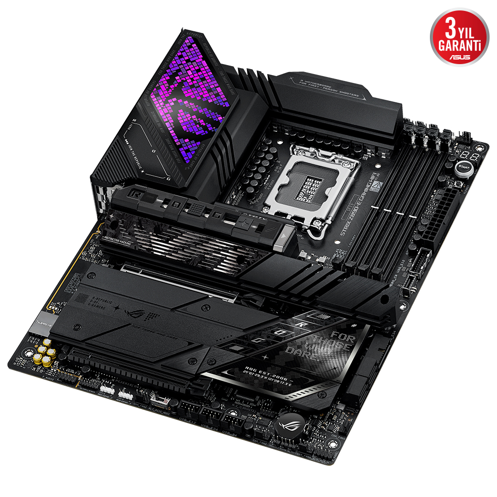 ASUS ROG STRIX Z890-E GAMING WIFI7 DDR5 HDMI-DP TYPEC PCIE 5.0 1851p ATX