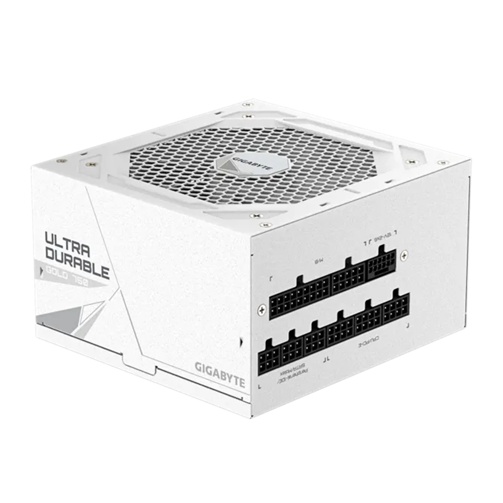 GIGABYTE 750W 80+Gold GP-UD750GM PG5 ICE Tam Modüler Power Supply