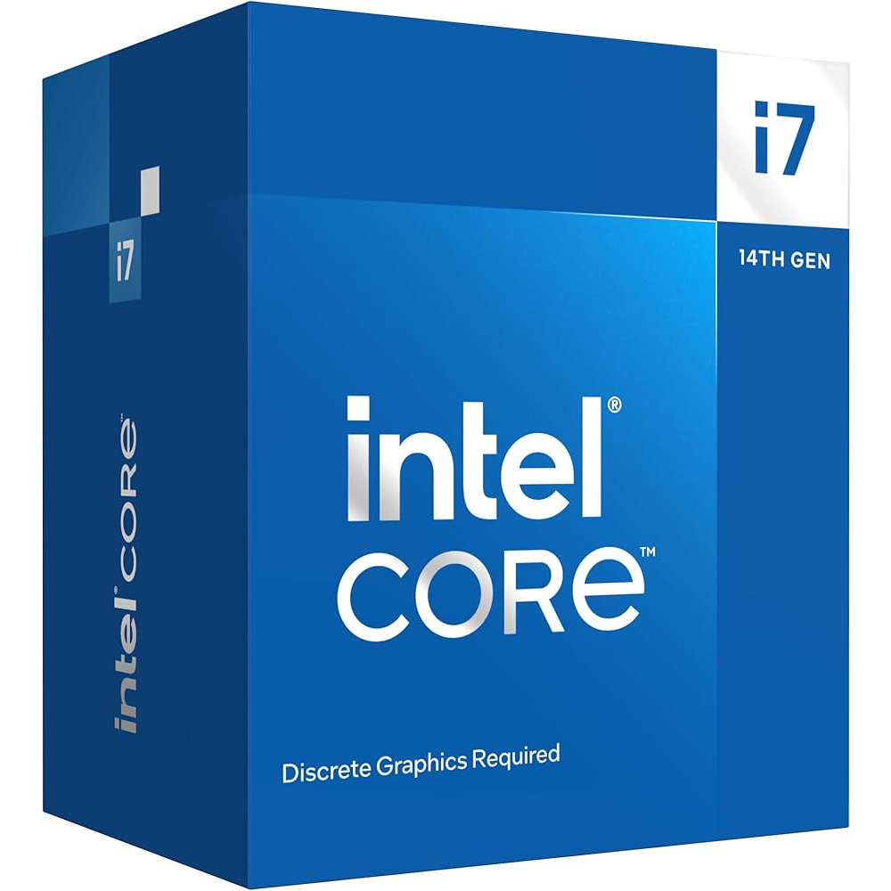 INTEL CORE i7 14700F 33MB 12çekirdekli VGA YOK 1700p 65w Kutusuz+Fanlı