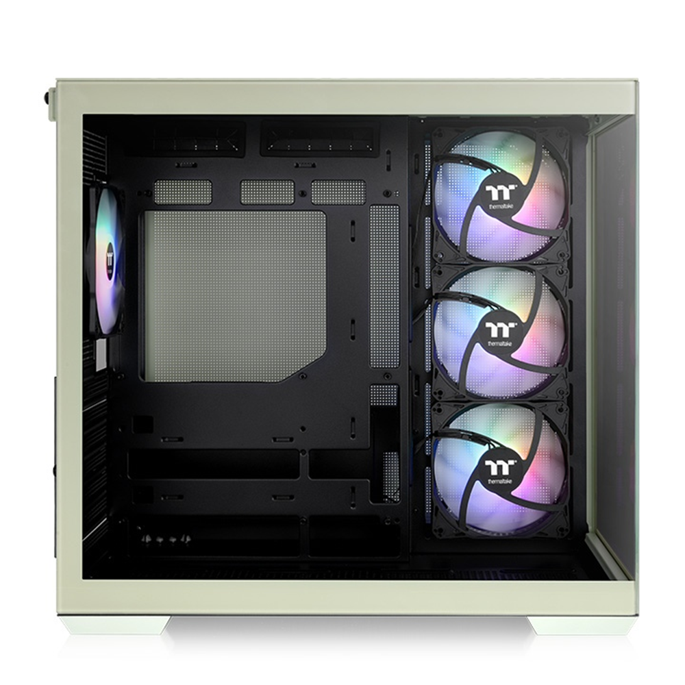 THERMALTAKE VIEW 80 MATCHA GREEN CA-1Z2-00MEWN-00 4-ARGB Fanlı Gaming Mid-Tower PC Kasası Yeşil