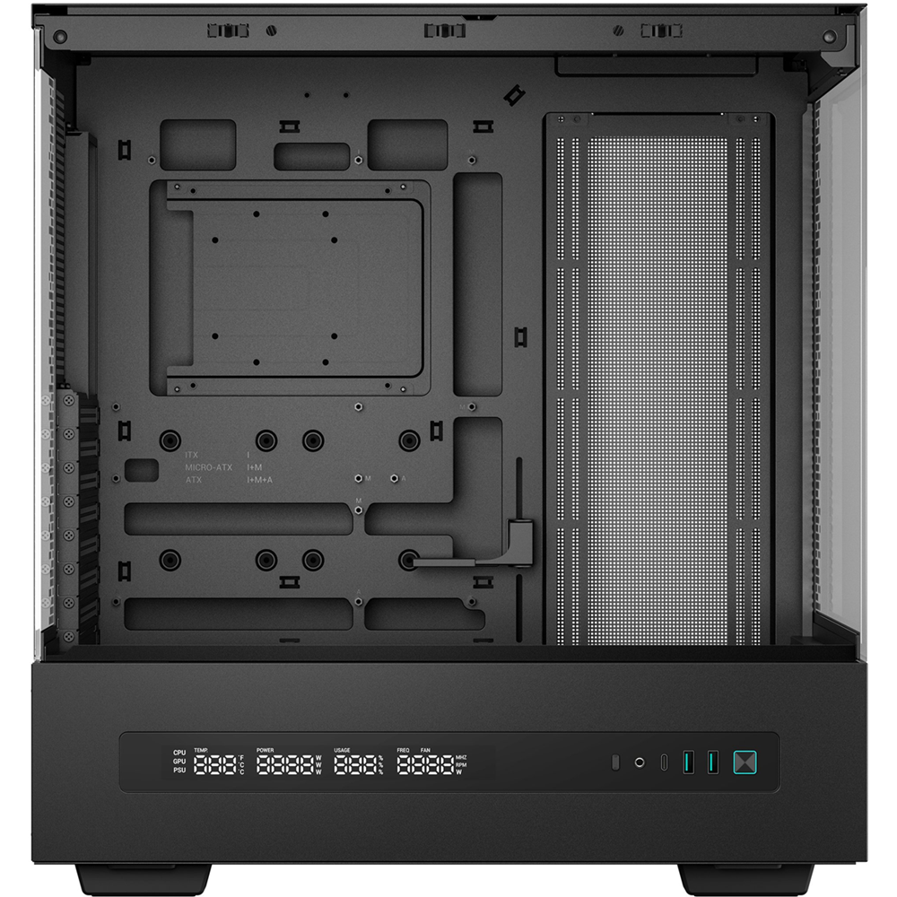 DEEPCOOL CH690 DIGITAL Panoramic Dijital Ekranlı Gaming Mid-Tower PC Kasası