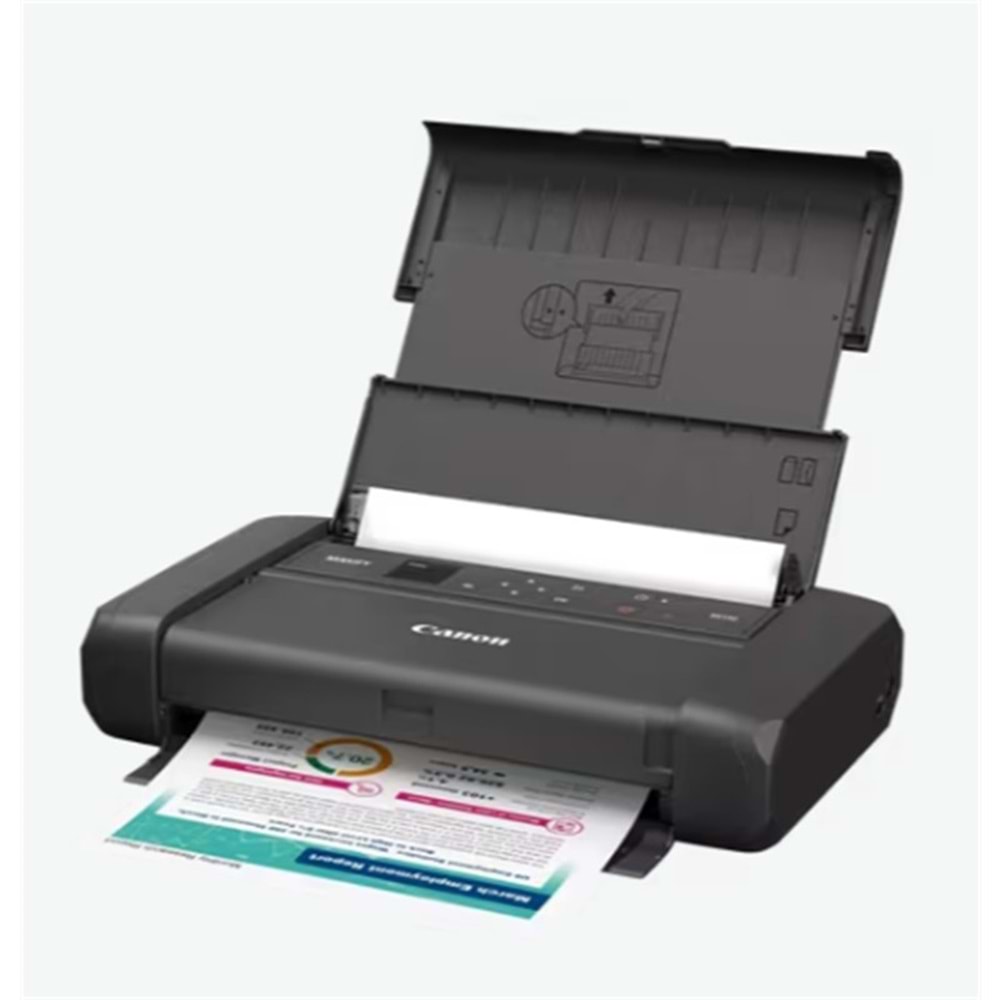 CANON A4 MAXIFY BX110 WIFI Pilli Renkli Taşınabilir Mürekkep Püskürtmeli Yazıcı