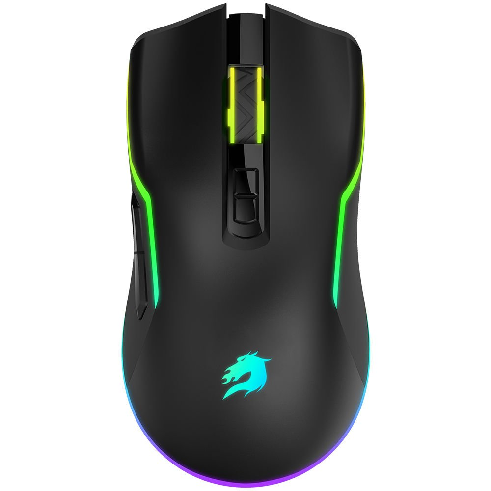 GAMEBOOSTER M18 Inferno 2.4ghz Kablosuz RGB Aydınlatmalı Siyah Profesyonel Gaming Mouse