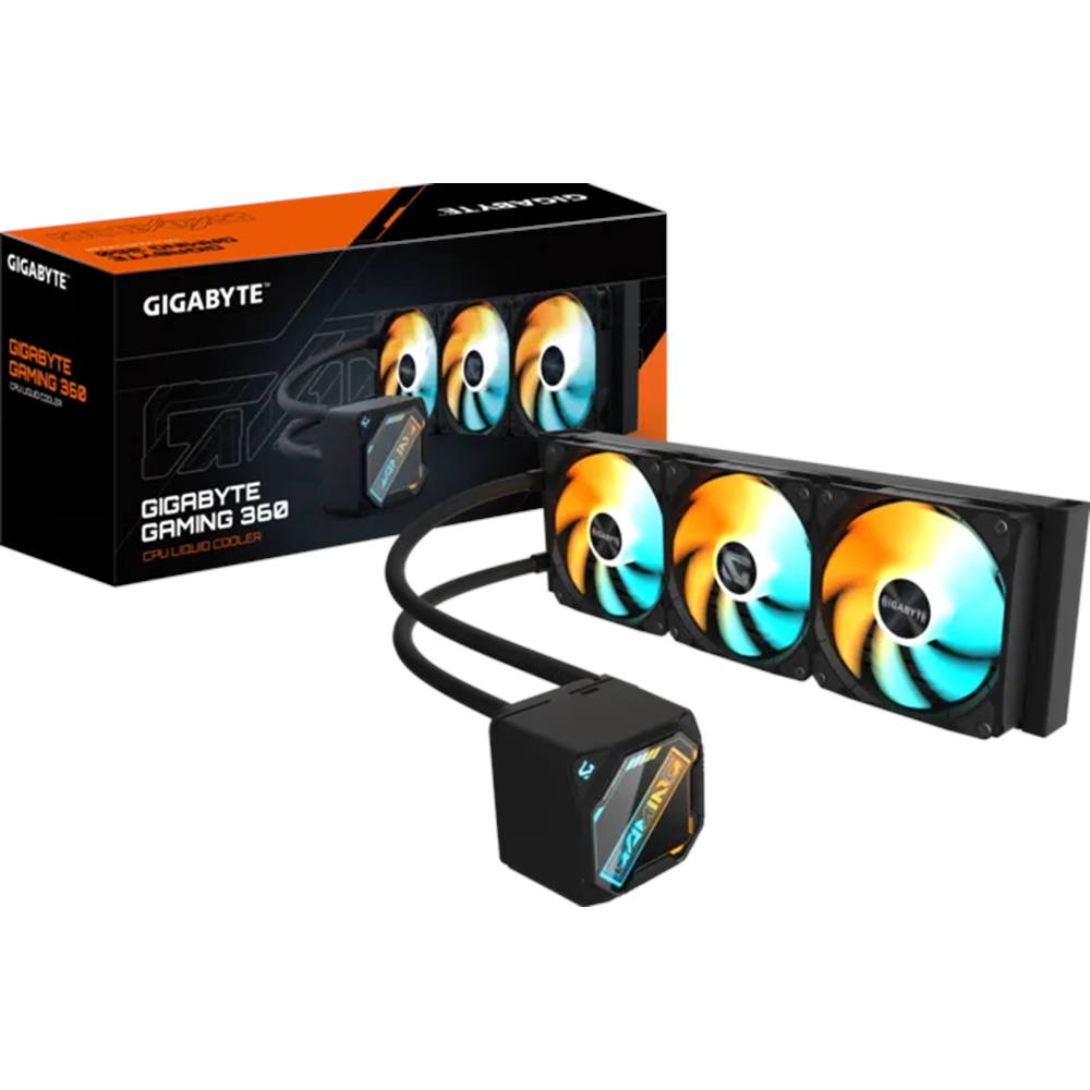 GIGABYTE 360MM GAMING 360 GME-360 ARGB AM5-1851p Sıvı Soğutmalı İşlemci Fanı