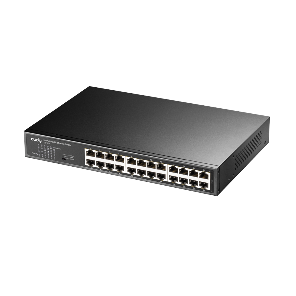 CUDY 24port Gigabit Yönetilemez Metal Switch TGS1024