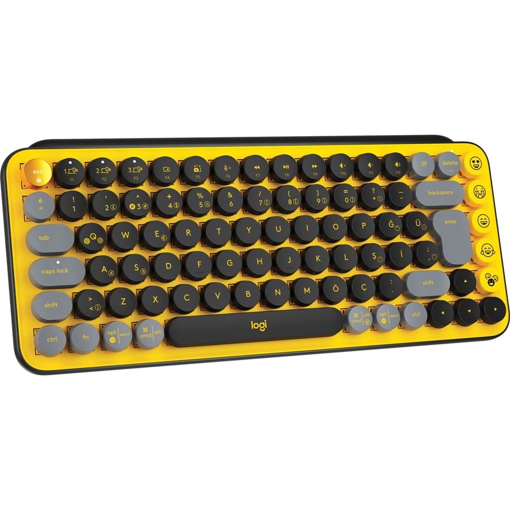 Logitech 920-010818 POP KEYS Kablosuz mekanik,sarı